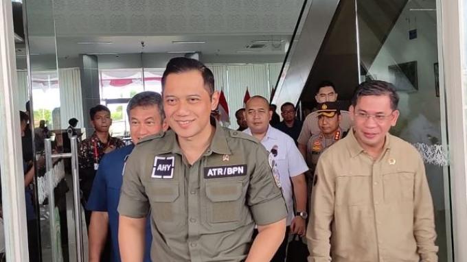 Tiba di Kaltim, Menteri AHY Akan Ikuti Sidang Kabinet Paripurna Pertama Bersama Presiden di IKN