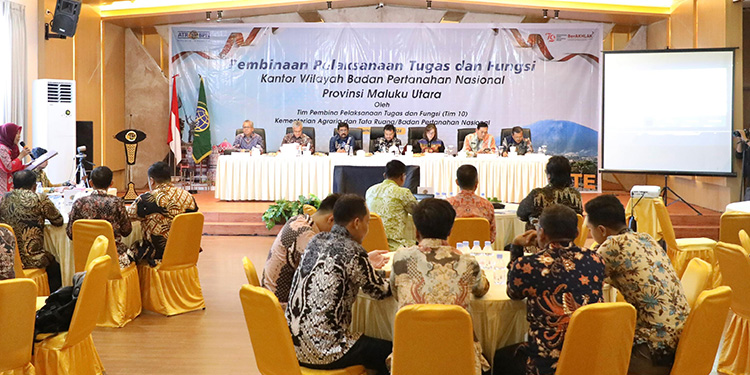 Jalankan Arahan Menteri AHY, Kanwil BPN Provinsi Maluku Utara Siap Implementasikan Sertipikat Tanah Elektronik