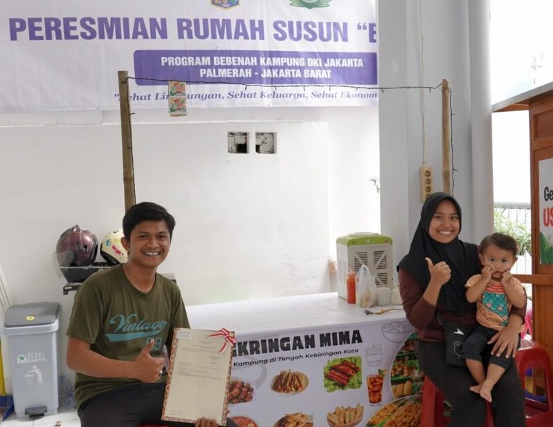 Konsolidasi Tanah Vertikal Pertama di Indonesia, Warga Palmerah Jakarta Barat Rasakan Kehidupan Lebih Baik dan Sehat