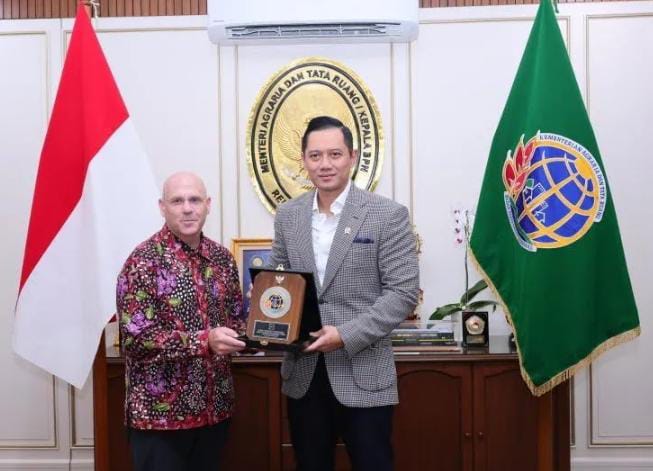 Pertemuan dengan USAID, Menteri AHY Bicara Target Pendaftaran Tanah dan Keberlanjutan Pembangunan Indonesia