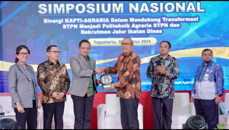 Miliki Kemampuan Bidang Pertanahan dan Tata Ruang, Sekjen Kementerian ATR/BPN Pastikan Lulusan STPN Banyak Dibutuhkan Instansi Pemerintah dan Swasta