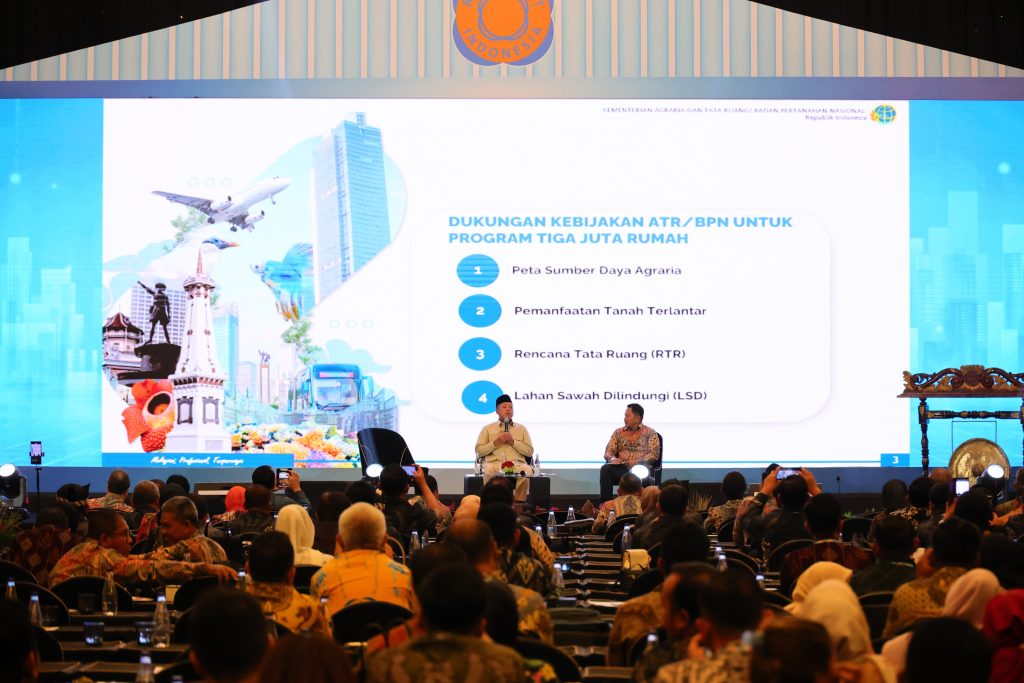 Beri Dukungan Kebijakan bagi Pembangunan Tiga Juta Rumah, Menteri Nusron Alokasikan 79 Ribu Hektare Tanah dari Tanah Telantar