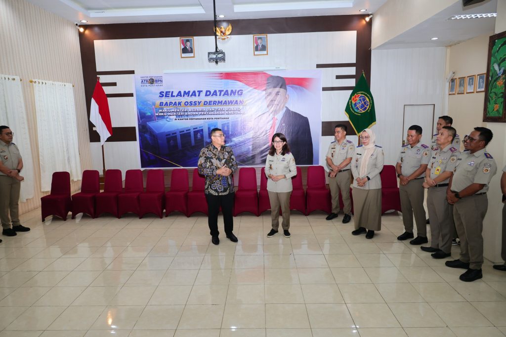 Target Program Prioritas di 2024 Hampir Tuntas, Wamen ATR/Waka BPN Apresiasi Capaian Kinerja Kanwil BPN Provinsi Kalbar