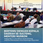 Menteri Nusron Ungkap Ada 1,1 Juta Hektare Tanah di Sulteng yang Bisa Diberdayakan untuk Kepentingan Masyarakat
