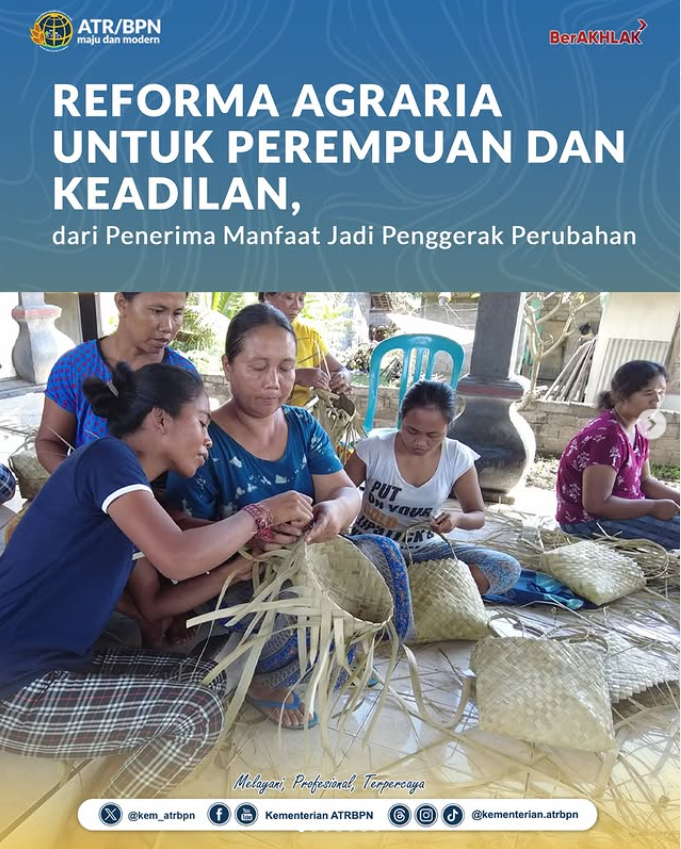 Reforma Agraria untuk Perempuan dan Keadilan, dari Penerima Manfaat jadi Penggerak Perubahan
