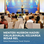 Menteri Nusron Hadiri HalalbiHalal Keluarga Besar REI, Bahas Pemanfaatan Tanah Terlantar