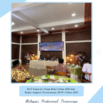 Ikut serta dalam Rapat Akhir Tahun (RAT) Pusat Koperasi Pegawai Republik Indonesia Kota Magelang