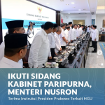 Ikuti Sidang Kabinet Paripurna, Menteri Nusron Terima Instruksi Presiden Prabowo Terkait HGU