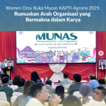 Wamen Ossy Buka Munas KAPTI-Agraria 2025: Rumuskan Arah Organisasi yang Bermakna dalam Karya