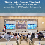 Tindak Lanjut Evaluasi Triwulan I, Komisi II DPR RI Adakan Rapat Kerja dengan Kanwil BPN Provinsi Se-Indonesia