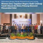 Silaturahmi dengan Niniak Mamak Kurai Limo Jorong, Wamen Ossy Tegaskan Negara Hadir Lindungi Tanah Ulayat dan Buka Peluang Ekonomi Masyarakat Adat