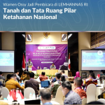 Wamen Ossy Jadi Pembicara di LEMHANNAS RI: Tanah dan Tata Ruang Pilar Ketahanan Nasional