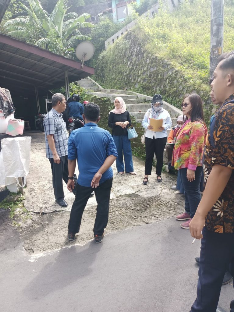 Laksanakan Cek Lapang oleh Panitia A di Botton Waluyo, Kelurahan Magelang