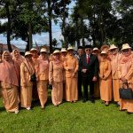 Dharma Wanita Pertanahan Kota Magelang Hadiri Upacara Hari Lahir Pancasila 2025