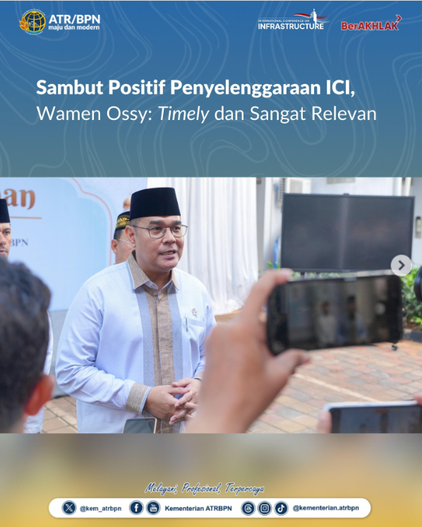 Sambut Positif Penyelenggaraan ICI, Wamen Ossy: Timely dan Sangat Relevan