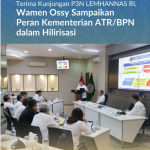 Terima Kunjungan P3N LEMHANNAS RI, Wamen Ossy Sampaikan Peran Kementerian ATR/BPN dalam Hilirisasi