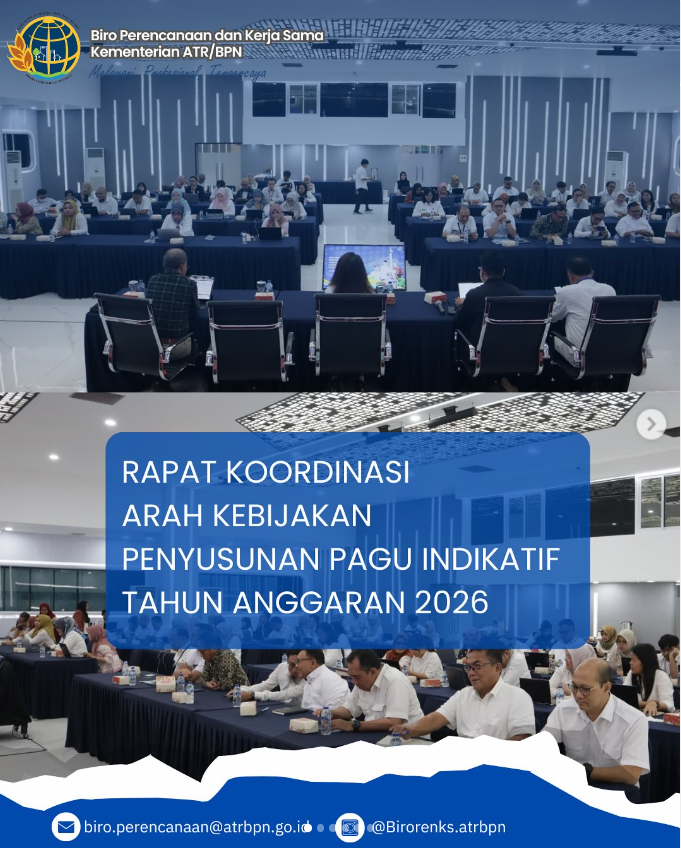 Rapat Koordinasi Arah Kebijakan Penyusunan Pagu Indikatif Tahun Anggaran 2026