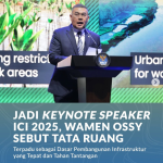 Jadi Keynote Speaker ICI 2025, Wamen Ossy Sebut Tata Ruang Terpadu sebagai Dasar Pembangunan Infrastruktur yang Tepat dan Tahan Tantangan