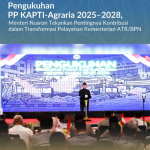 Pengukuhan PP KAPTI-Agraria 2025-2028, Menteri Nusron Tekankan Pentingnya Kontribusi dalam Transformasi Pelayanan Kementerian ATR/BPN