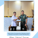 Kepala Kantor Pertanahan Kota Magelang Lakukan Kunjungan Silaturahmi ke Kodim 0705/Magelang, 2 Juli 2025