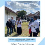 Menindaklanjuti Pengaduan Masyarakat: Tim Kantor Pertanahan Kota Magelang bersama petugas pengukuran terjun ke lapangan untuk penelitian obyek