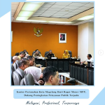 Kantor Pertanahan Kota Magelang Ikuti Rapat Monev MPP, Dukung Peningkatan Pelayanan Publik Terpadu