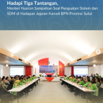 Hadapi Tiga Tantangan, Menteri Nusron Sampaikan Soal Penguatan Sistem dan SDM di Hadapan Jajaran Kanwil BPN Provinsi Sulut