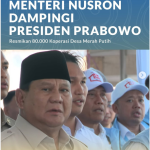 Menteri Nusron Dampingi Presiden Prabowo Resmikan 80.000 Koperasi Desa Merah Putih