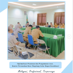 Optimalisasi Penataan dan Pengamanan Aset, Kantor Pertanahan Kota Magelang Gelar Rapat Koordinasi