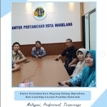Kantor Pertanahan Kota Magelang Dukung Digitalisasi, Ikuti Launching Layanan Peralihan Elektronik