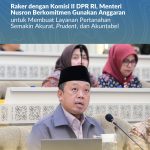 Raker dengan Komisi II DPR RI, Menteri Nusron Berkomitmen Gunakan Anggaran untuk Membuat Layanan Pertanahan Semakin Akurat, Prudent, dan Akuntabel