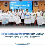 Komitmen Menuju Kabupaten/Kota Lengkap : Kanwil BPN Provinsi Jawa Tengah Tanda Tangani Grand Desain Penyelesaian KW456