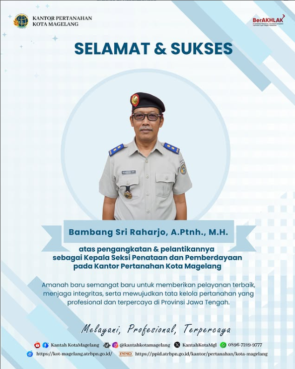 Amanah baru, energi baru.