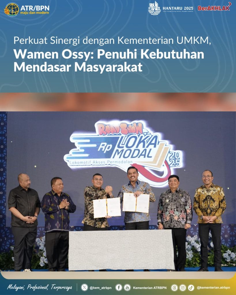 Perkuat Sinergi dengan Kementerian UMKM, Wamen Ossy: Penuhi Kebutuhan Mendasar Masyarakat