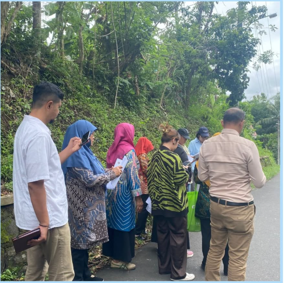 Pemeriksaan Setempat di Kelurahan Tidar Utara ,Kantah Kota Magelang  Pastikan Data Teknis Pertanahan Akurat dan Terverifikasi.