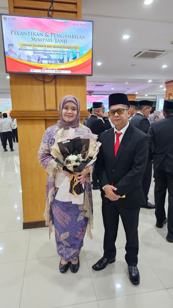 Pelantikan dan Pengambilan Sumpah Jabatan Kepala Subbagian Tata Usaha Kantor Pertanahan Kota Magelang