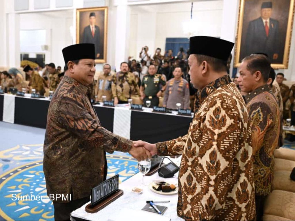 Berantas Mafia Tanah Lewat Pembenahan Sistem, Kementerian ATR/BPN Percepat Pendaftaran Tanah di Tahun Pertama Prabowo-Gibran