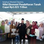 Setahun Menteri Nusron, Nilai Ekonomi Pendaftaran Tanah Capai Rp1.021 Triliun