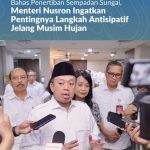 Bahas Penertiban Sempadan Sungai, Menteri Nusron Ingatkan Pentingnya Langkah Antisipatif Jelang Musim Hujan