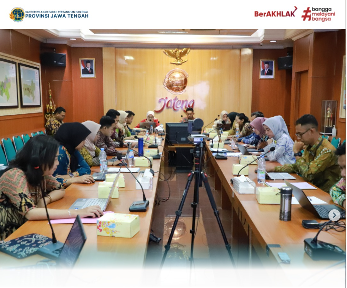 Ujian Penyesuaian Kenaikan Pangkat Tahun 2025 17 ASN Di Lingkungan Kanwil BPN Provinsi Jawa Tengah Ikuti Ujian Penyesuaian Kenaikan Pangkat Tahun 2025