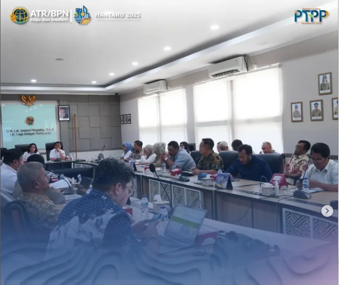 DIREKTORAT JENDRAL PENGDAAN TANAH DAN PENGEMBANGAN PERTANAHAN GELAR RAPAT KOORDINASI PENGADAAN TANAH JALAN TOL KEDIRI- TULUNGAGUNG