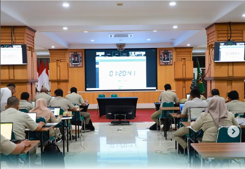 32 ASN Ikuti Uji Kompetensi Jabatan Fungsional Penata Pertanahan Muda di Jawa Tengah