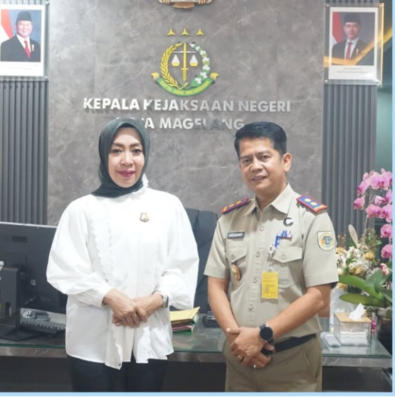 Koordinasi Dan Penguatan Sinergi Antara Kejaksaan Dan Kantor Pertanahan Kota Magelang.