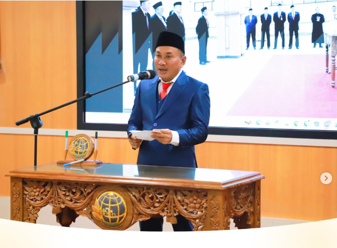 Kakanwil BPN Provinsi Jateng,Lampri Kukuhkan MPPD Provinsi Jawa Tengah.