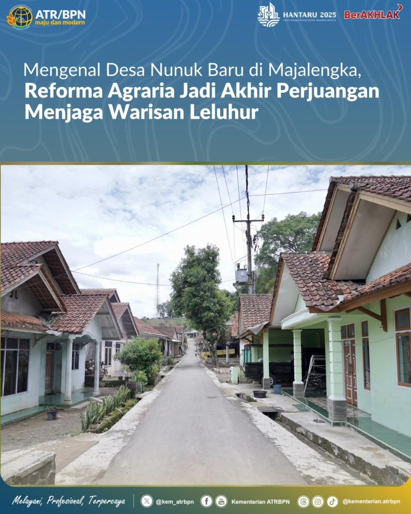 Mengenal Desa Nunuk Baru di Majalengka, Reforma Agraria Jadi Akhir Perjuangan Menjaga Warisan Leluhur