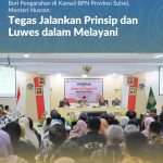 Beri Pengarahan di Kanwil BPN Provinsi Sulsel, Menteri Nusron: Tegas Jalankan Prinsip dan Luwes dalam Melayani