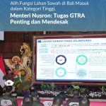 Alih Fungsi Lahan Sawah di Bali Masuk dalam Kategori Tinggi, Menteri Nusron: Tugas GTRA Penting dan Mendesak