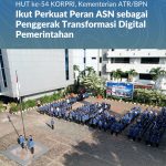 HUT ke-54 KORPRI, Kementerian ATR/BPN Ikut Perkuat Peran ASN sebagai Penggerak Transformasi Digital Pemerintahan