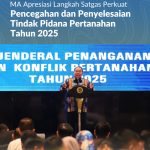 MA Apresiasi Langkah Satgas Perkuat Pencegahan dan Penyelesaian Tindak Pidana Pertanahan Tahun 2025