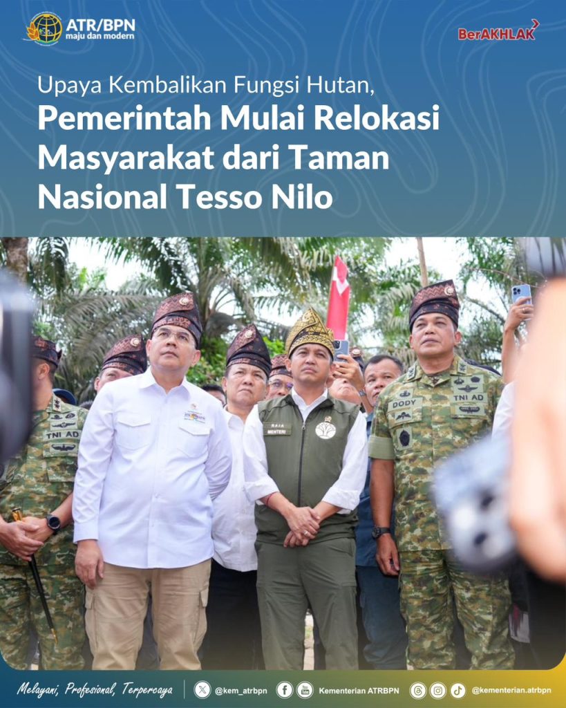 Upaya Kembalikan Fungsi Hutan, Pemerintah Mulai Relokasi Masyarakat dari Taman Nasional Tesso Nilo